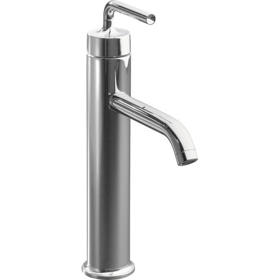 Смеситель для раковины высокий Jacob Delafon Purist E14404-4A-CP - фото 