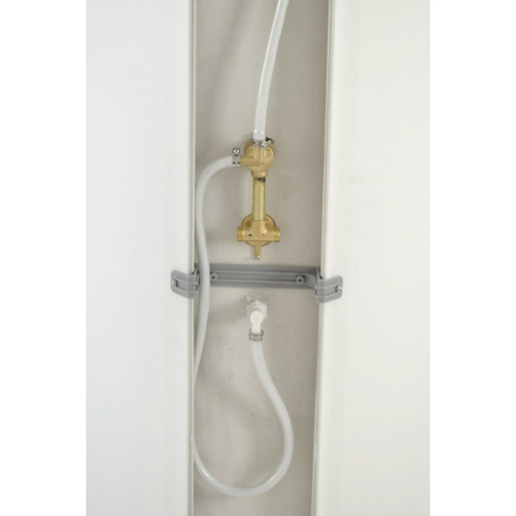 Душевая кабина Triton Лайт А ДН4 100х100 см, белый/матовое - фото 7