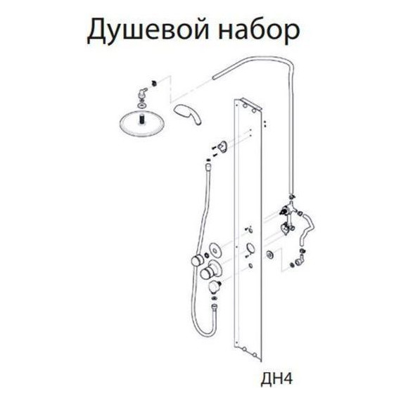 Душевая кабина Triton Лайт Б ДН4 90х90 см, белый/матовое - фото, картинка 7 Душевая кабина Triton Лайт Б ДН4 90х90 см, белый/матовое - фото 7