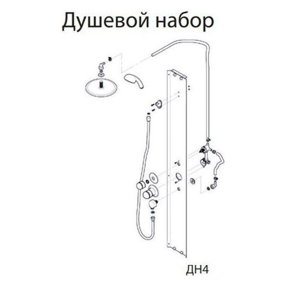 Душевая кабина Triton Лайт В ДН4 90х90 см, белый/матовое - фото, картинка 8 Душевая кабина Triton Лайт В ДН4 90х90 см, белый/матовое - фото 8