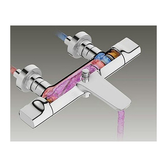 Смеситель для ванны с термостатом Jacob Delafon Aleo E72286-CP - фото 3