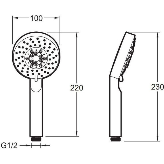Душевая система для душа Jacob Delafon Modulo E30759-CP - фото 13