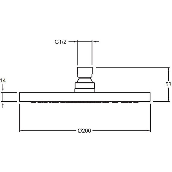 Верхний душ Jacob Delafon July E21760-CP - фото 2