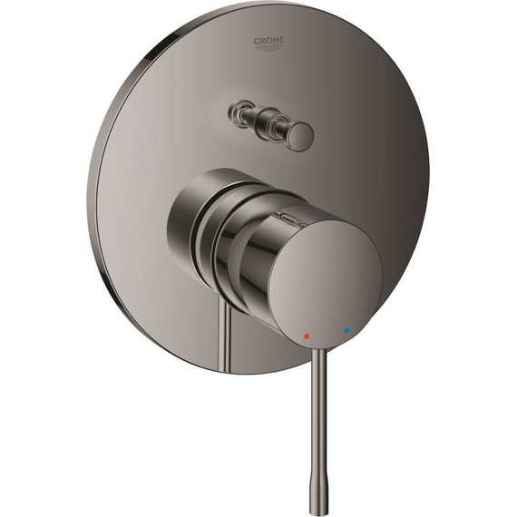 Смеситель для ванны Grohe Essence New 24058A01, темный графит глянец - фото 