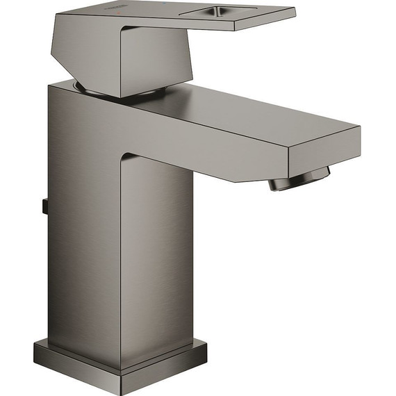 Смеситель для раковины Grohe Eurocube 23127AL0, темный графит матовый - фото 