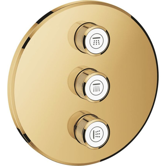 Переключатель на 3 положения Grohe Grohtherm SmartControl 29122GL0, холодный рассвет глянец - фото 