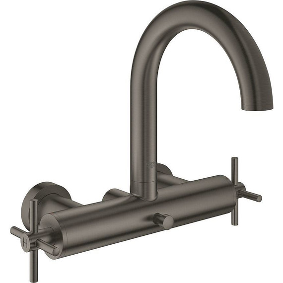 Смеситель для ванны Grohe Atrio New Classic 25010AL3, темный графит матовый - фото 
