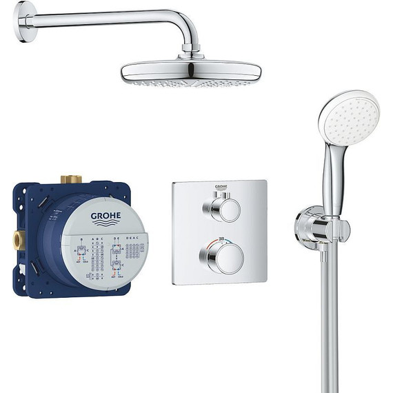 Душевая система для душа с термостатом Grohe Grohtherm 34729000 - фото 