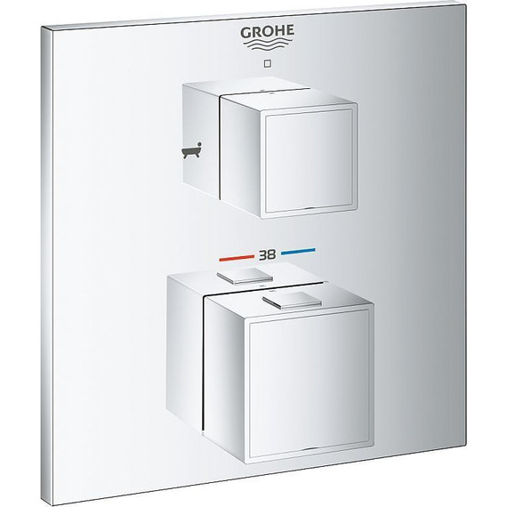 Смеситель для ванны с термостатом Grohe Grohtherm Cube 24155000 - фото 