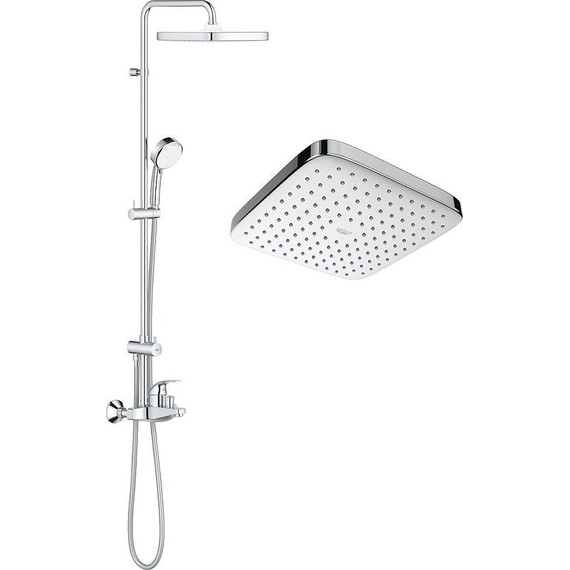 Душевая стойка Grohe Tempesta Cosmopolitan System 250 Cube 26693000 - фото 4
