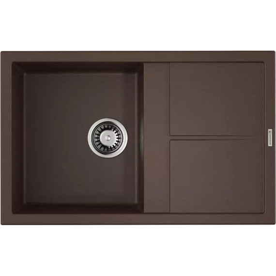 Кухонная мойка OMOIKIRI SUMI 79-DC (4993666) темный шоколад, Цвет производителя: тёмный шоколад - фото 