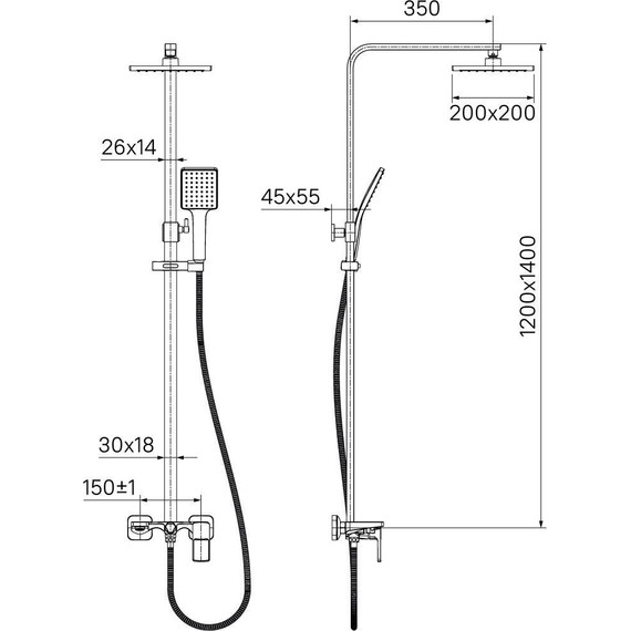Душевая стойка Iddis Bild BILSB1Fi06 - фото 7