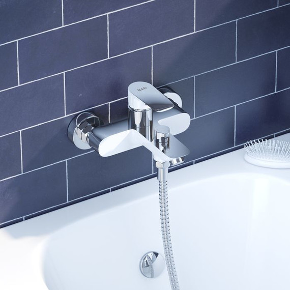 Смеситель для ванны Iddis Cloud CLOSB02i02WA, белый/хром - фото 3