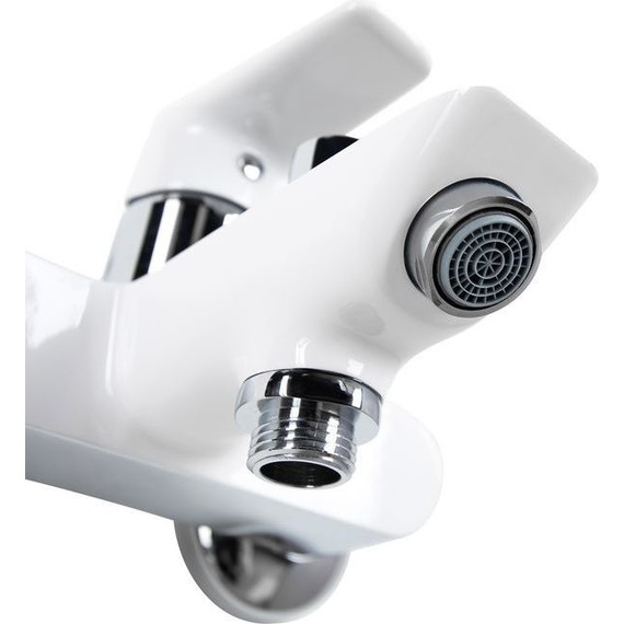 Смеситель для ванны Iddis Cloud CLOSB02i02WA, белый/хром - фото 7