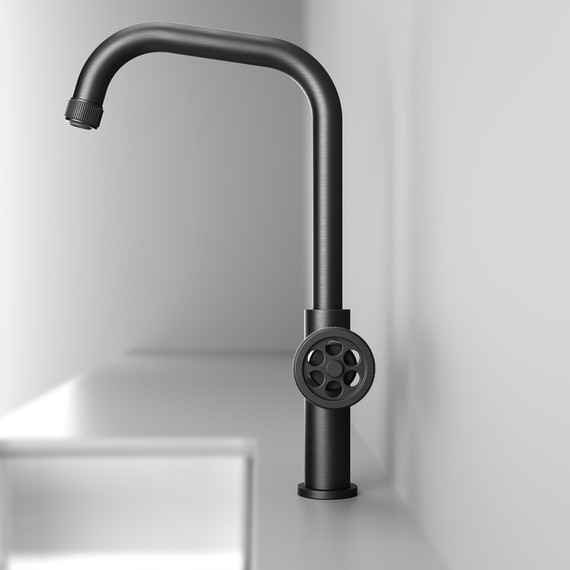 Смеситель для кухни Iddis Grange GRAGM00i05, графит - фото 4