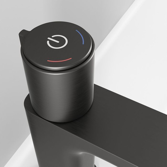 Смеситель для раковины Iddis Slide SLIGMBTi01, графит - фото 7