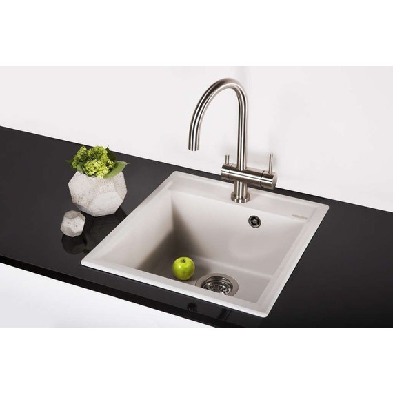 Кухонная мойка Omoikiri Daisen 46-PA 4993610, пастила, Цвет производителя: пастила - фото 2