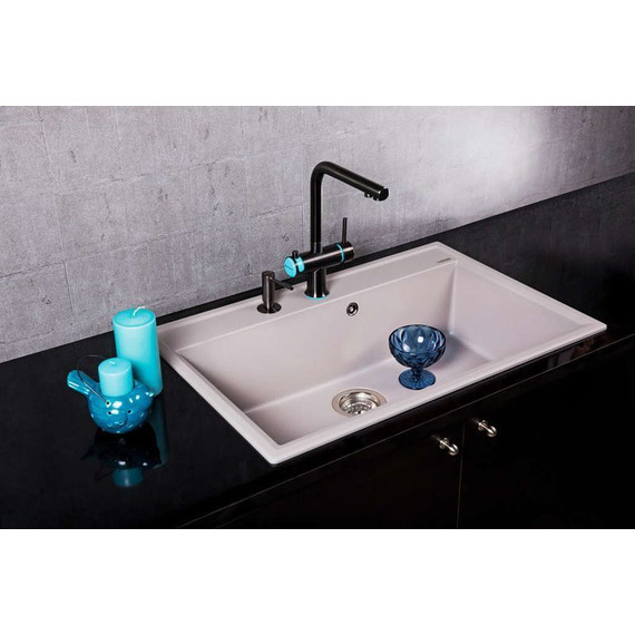 Кухонная мойка Omoikiri Daisen 77-PA 4993626, пастила, Цвет производителя: пастила - фото 2