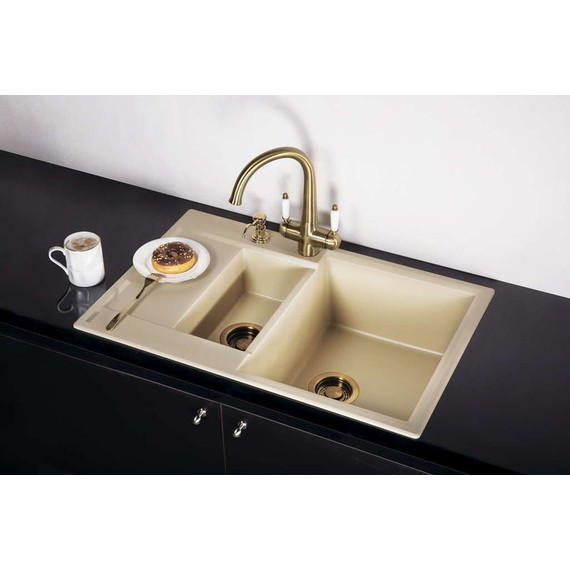 Кухонная мойка Omoikiri Daisen 78-2-BE 4993328, ваниль, Цвет производителя: ваниль - фото 2