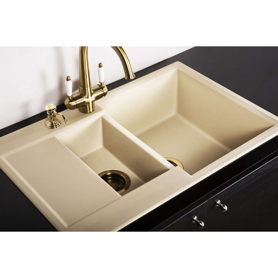 Кухонная мойка Omoikiri Daisen 78-2-BE 4993328, ваниль, Цвет производителя: ваниль - фото 3