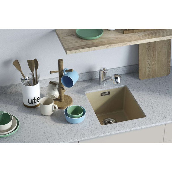 Кухонная мойка Omoikiri Kata 34-U-SA 4993420, бежевый, Цвет производителя: бежевый - фото 2