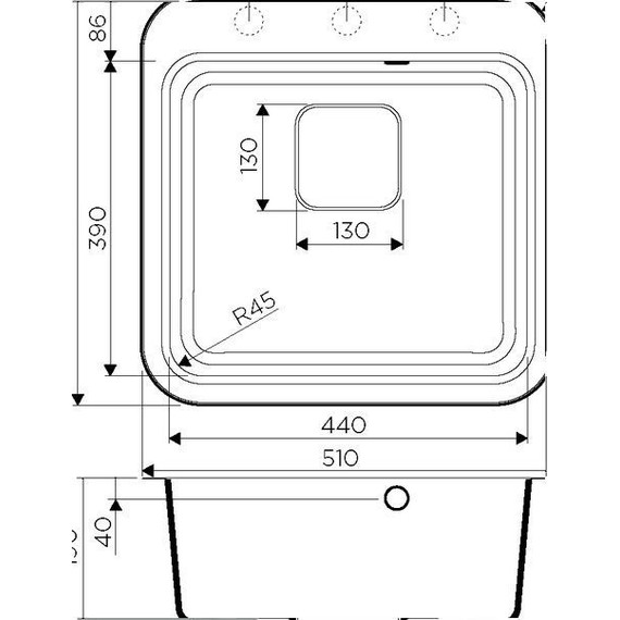 Кухонная мойка Omoikiri Tasogare 51-SA 4993743, бежевый, Цвет производителя: бежевый - фото 2