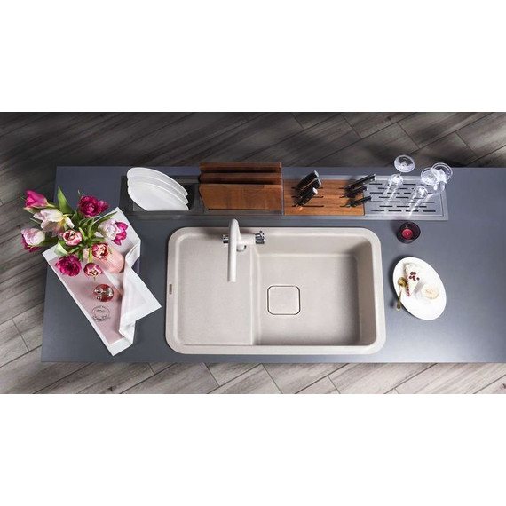 Кухонная мойка Omoikiri Tasogare 78-SA 4993751, бежевый, Цвет производителя: бежевый - фото 4