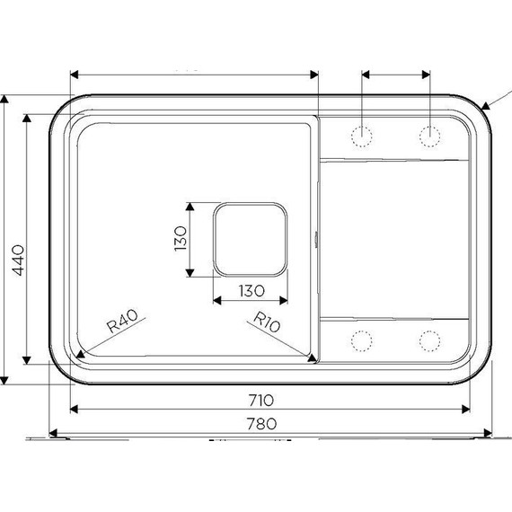 Кухонная мойка Omoikiri Tasogare 78-SA 4993751, бежевый, Цвет производителя: бежевый - фото 5
