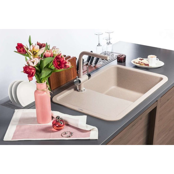 Кухонная мойка Omoikiri Tasogare 78-SA 4993751, бежевый, Цвет производителя: бежевый - фото 2