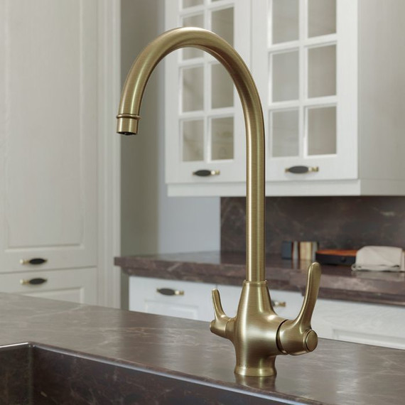 Смеситель для кухни Iddis Oldie OLDBRF0i05, бронза - фото 2