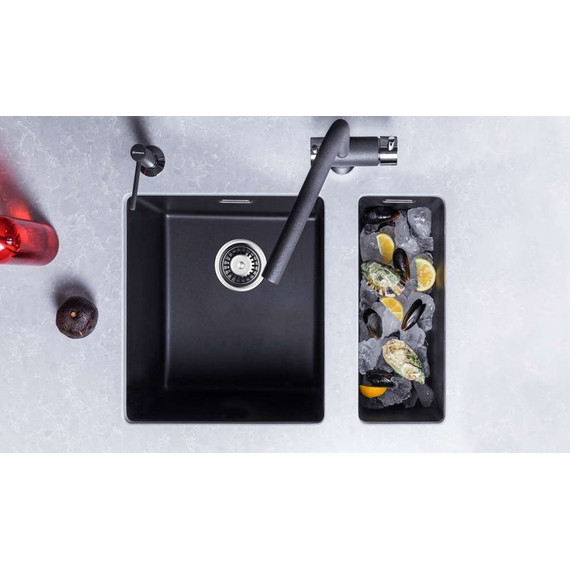 Кухонная мойка Omoikiri Kata 40-U-BL 4993396, чёрный, Цвет производителя: чёрный - фото 2