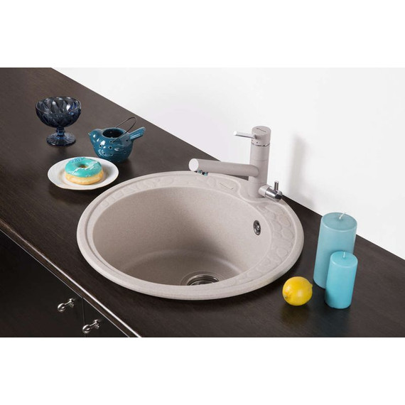 Кухонная мойка Omoikiri Tovada 51 SA 4993412, бежевый, Цвет производителя: бежевый - фото 2