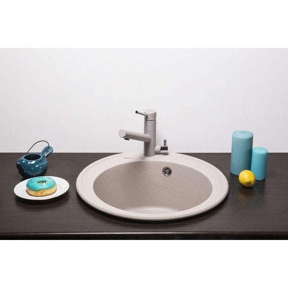 Кухонная мойка Omoikiri Tovada 51 SA 4993412, бежевый, Цвет производителя: бежевый - фото 3