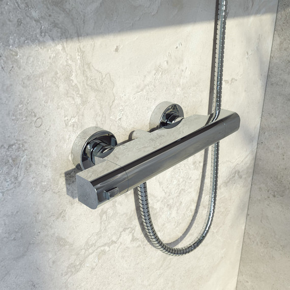 Смеситель для душа с термостатом Iddis Uniterm UNISB00i75 - фото 5