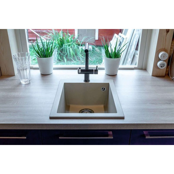 Кухонная мойка Omoikiri Bosen 41-WH 4993144, белый - фото 2