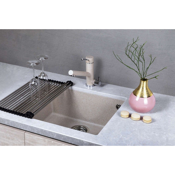 Кухонная мойка Omoikiri Bosen 54-U-SA 4993163, бежевый, Цвет производителя: бежевый - фото 2