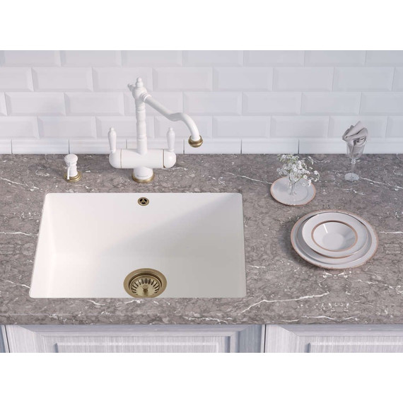 Кухонная мойка Omoikiri Bosen 54-U-WH 4993164, белый, Цвет производителя: белый - фото 2