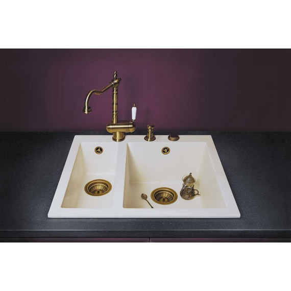 Кухонная мойка Omoikiri Bosen 59-2-WH 4993152, белый - фото 2