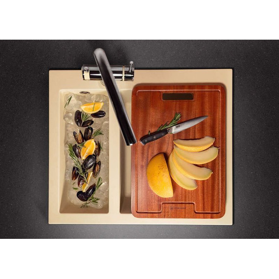 Кухонная мойка Omoikiri Bosen 59-2-CH 4993245, шампань, Цвет производителя: шампань - фото 3