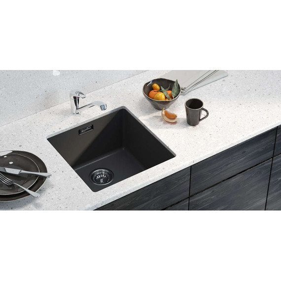 Кухонная мойка Omoikiri Kata 54-U-BL 4993410, чёрный, Цвет производителя: чёрный - фото 2