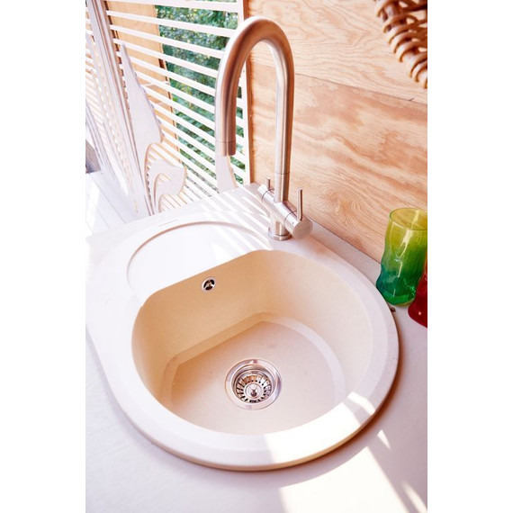 Кухонная мойка Omoikiri Sakaime 60E-WH 4993136, белый, Цвет производителя: белый - фото 4