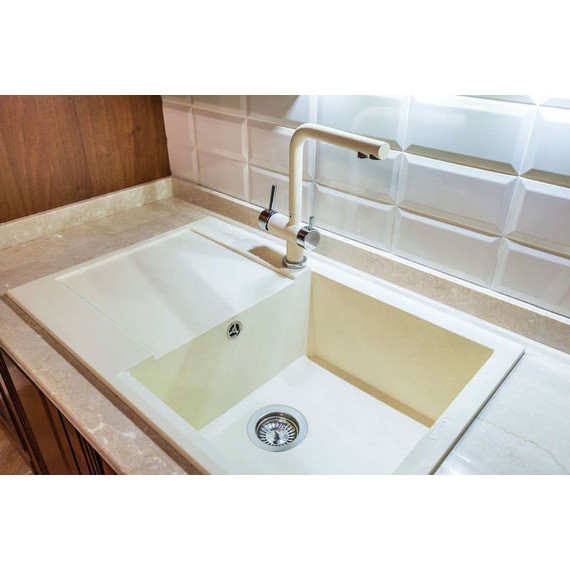 Кухонная мойка Omoikiri Sakaime 78-BE 4993112, ваниль, Цвет производителя: ваниль - фото 3