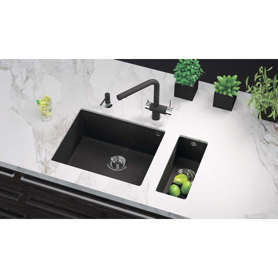 Кухонная мойка Omoikiri Bosen 20-U-BL 4993153, чёрный, Цвет производителя: чёрный - фото 2