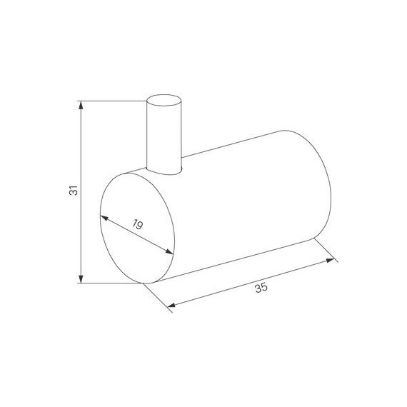 Двойной крючок Iddis Petite PET2SB3i41, цвет чёрный матовый - фото 3