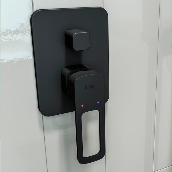 Смеситель для ванны Iddis Slide SLIBL00i67, чёрный матовый - фото 3