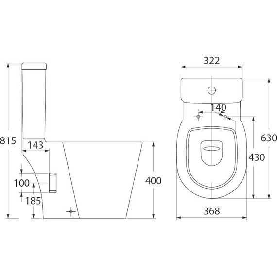 Унитаз-компакт Iddis Calipso CAL2DSEi24 с крышкой микролифт - фото 13