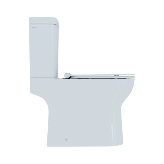 Унитаз-компакт безободковый Iddis Drum DRU2DSEi24 с крышкой микролифт - фото 4