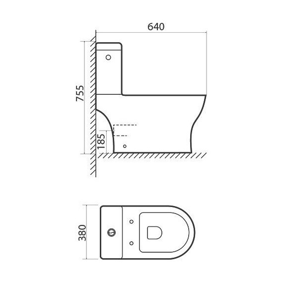 Унитаз-компакт безободковый Iddis Drum DRU2DSEi24 с крышкой микролифт - фото 9