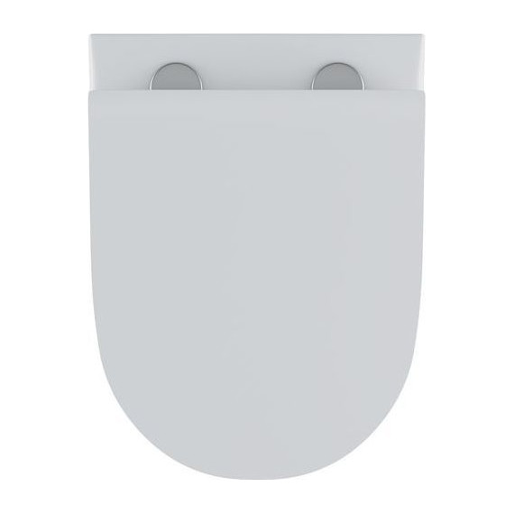 Унитаз подвесной безободковый Iddis Stone STORDSEi25 с крышкой микролифт - фото, картинка 4 Унитаз подвесной безободковый Iddis Stone STORDSEi25 с крышкой микролифт - фото 4