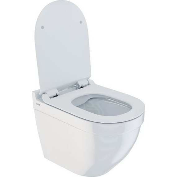 Унитаз подвесной безободковый Iddis Cloud CLORDSEi25 с крышкой микролифт - фото 2